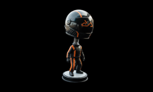 Totem CarAddict – Mascotte pour tableau de bord